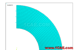 厚壁圓筒彈塑性分析ansys結(jié)構(gòu)分析圖片9