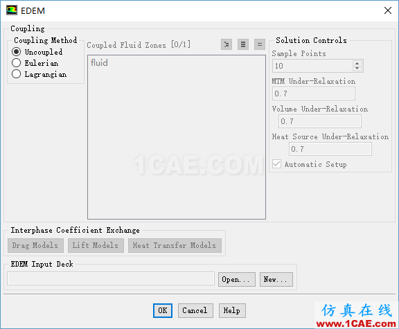 【FLUENT案例】06:與EDEM耦合計(jì)算【轉(zhuǎn)發(fā)】ansys workbanch圖片12