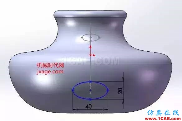 solidworks如何使用放樣特征？solidworks simulation培訓(xùn)教程圖片7