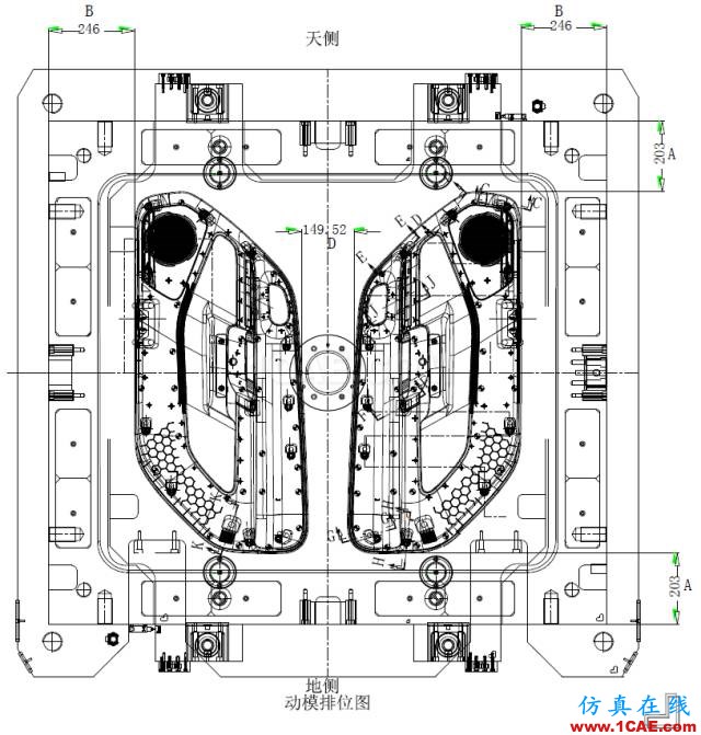 模具設(shè)計(jì)經(jīng)典案例：汽車門板下本體模具的設(shè)計(jì)機(jī)械設(shè)計(jì)資料圖片13