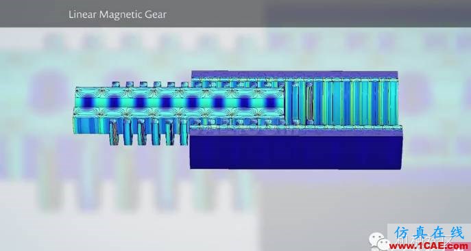 Maxwell磁齒輪的模擬Maxwell分析案例圖片31