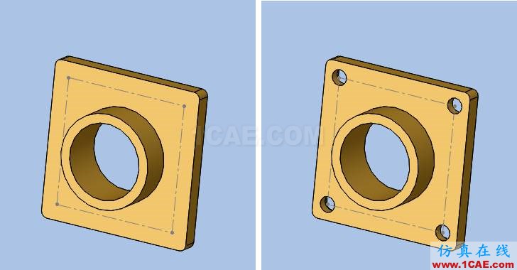 solidworks如何使用孔特征？solidworks simulation分析圖片1