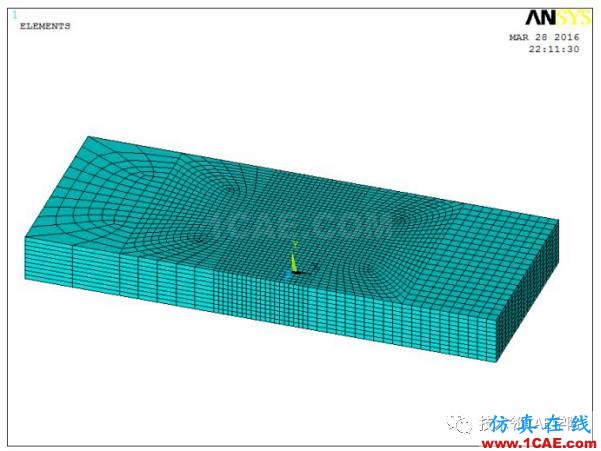 【干貨】ANSYS巧用殼單元給實體劃分六面體網(wǎng)格ansys圖片10