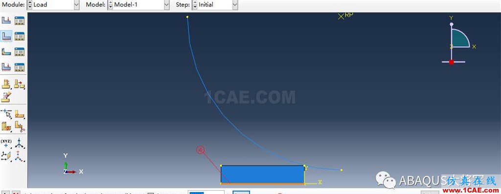 ABAQUS案例的Abaqus/CAE再現(xiàn)—厚板輥壓abaqus有限元培訓(xùn)教程圖片43