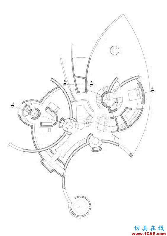 史上最復(fù)雜的平面AutoCAD圖紙【AutoCAD教程】AutoCAD技術(shù)圖片1