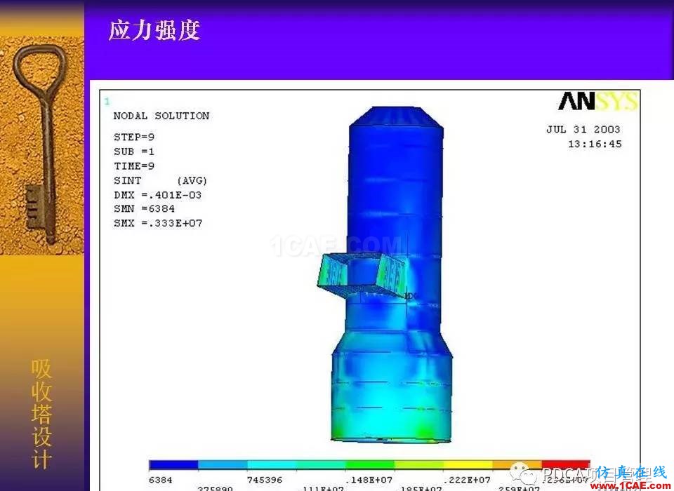 吸收塔易拉罐Ansys有限元分析案例圖解ansys結果圖片17