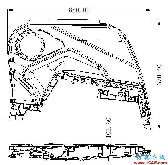 UG汽車模具設(shè)計汽車經(jīng)典行中行中走斜頂結(jié)構(gòu)精講【轉(zhuǎn)】ug設(shè)計技術(shù)圖片1