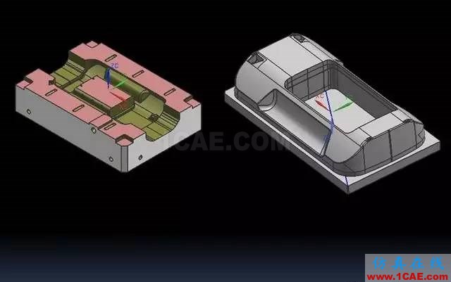 ug模具設計之機殼模前模大電極的拆法ug培訓資料圖片1