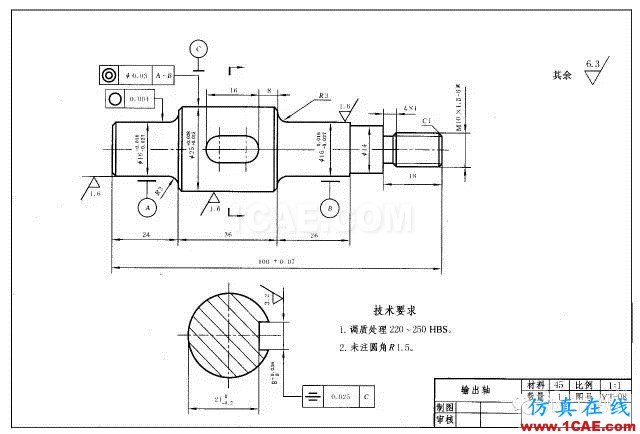 工程圖常用技術(shù)要求匯總，讓你的圖紙顯得更專業(yè)AutoCAD分析圖片1