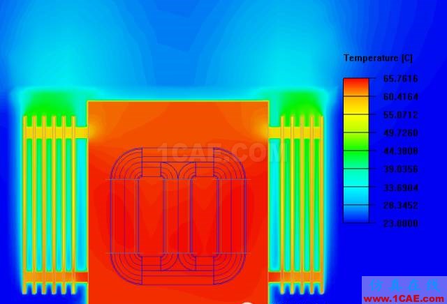 Icepak培訓教程:對變壓器進行不同環(huán)境下的散熱模擬計算ansys結構分析圖片13
