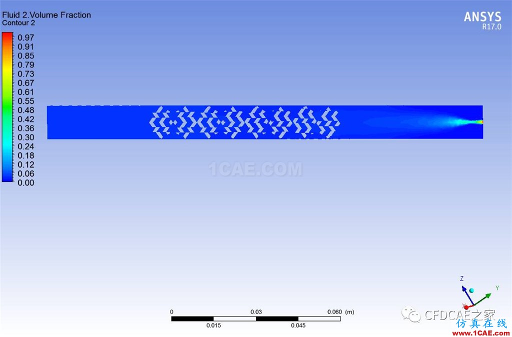 [學(xué)術(shù)信息]基于CFX的兩相流混合器流場計(jì)算cfx流體分析圖片1