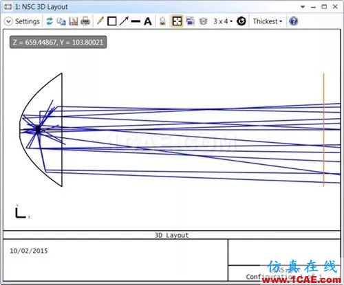 ZEMAX：如何創(chuàng)建一個簡單的非序列系統(tǒng)zemax光學(xué)分析圖片34