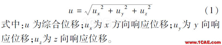 高速立式加工中心工作臺抗振特性及減振研究ansys分析案例圖片4