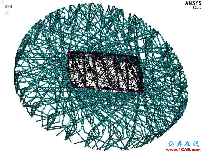 鳥巢ANSYS模型欣賞ansys培訓(xùn)的效果圖片6