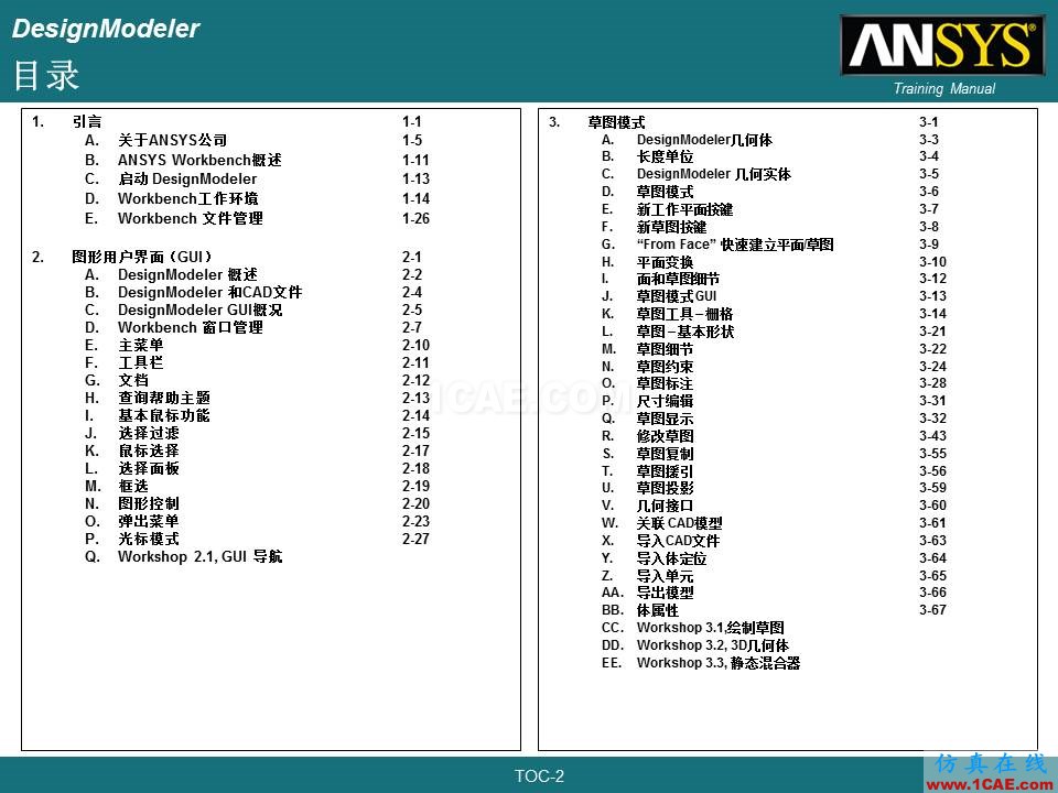 ANSYS DesignModeler官方教材,實(shí)例詳講,共享優(yōu)質(zhì)學(xué)習(xí)資源ansys workbanch圖片1